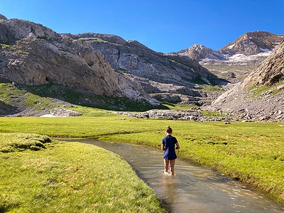 Marylou in de bergen